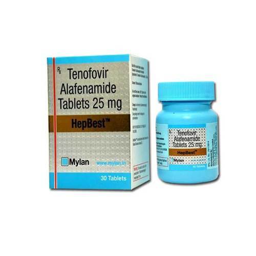 Tenofovir Alafenamide 25mg Tablet (Hepbest)